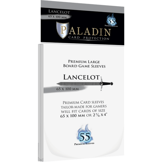 Paladin Sleeves – Lancelot Premium Large 65×100 (55 Sleeves)