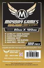 100 Mayday Games Card Sleeves 80 x 120mm (MDG-7104)