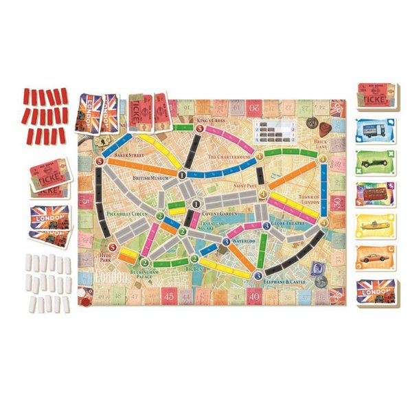 Ticket to Ride London - Bordspel