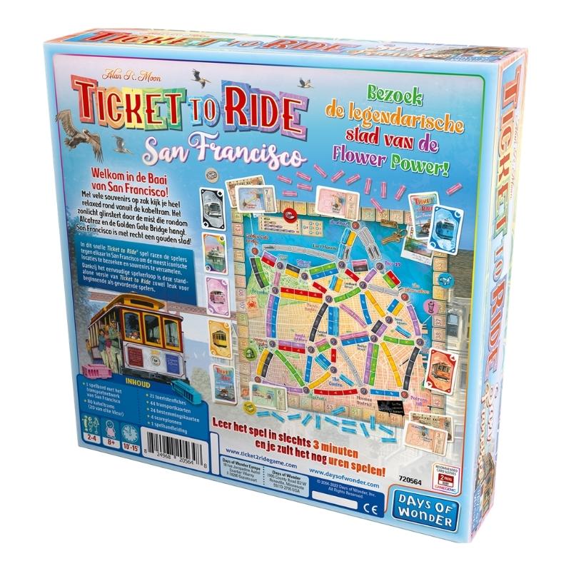 Ticket to Ride: San Francisco - Bordspel