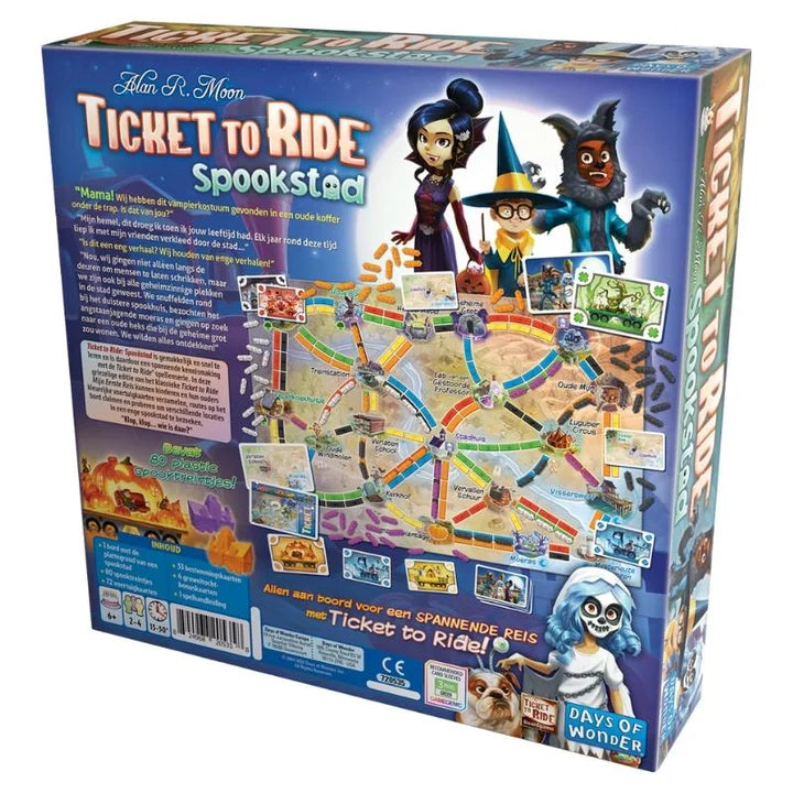 Ticket to Ride Spookstad - Bordspel