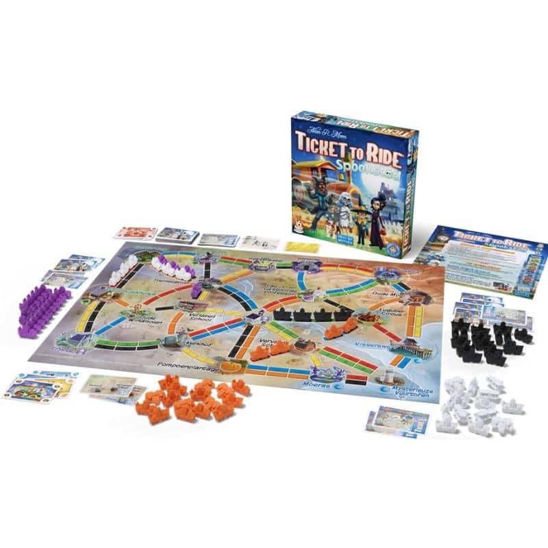 Ticket to Ride Spookstad - Bordspel