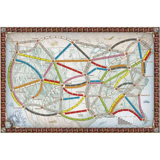 Ticket to Ride USA - Bordspel