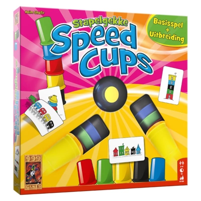 Stapelgekke Speed Cups 6 spelers